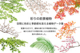 【BEST素材】彩りの前景植物―空間に色彩と季節感を添える植物データ