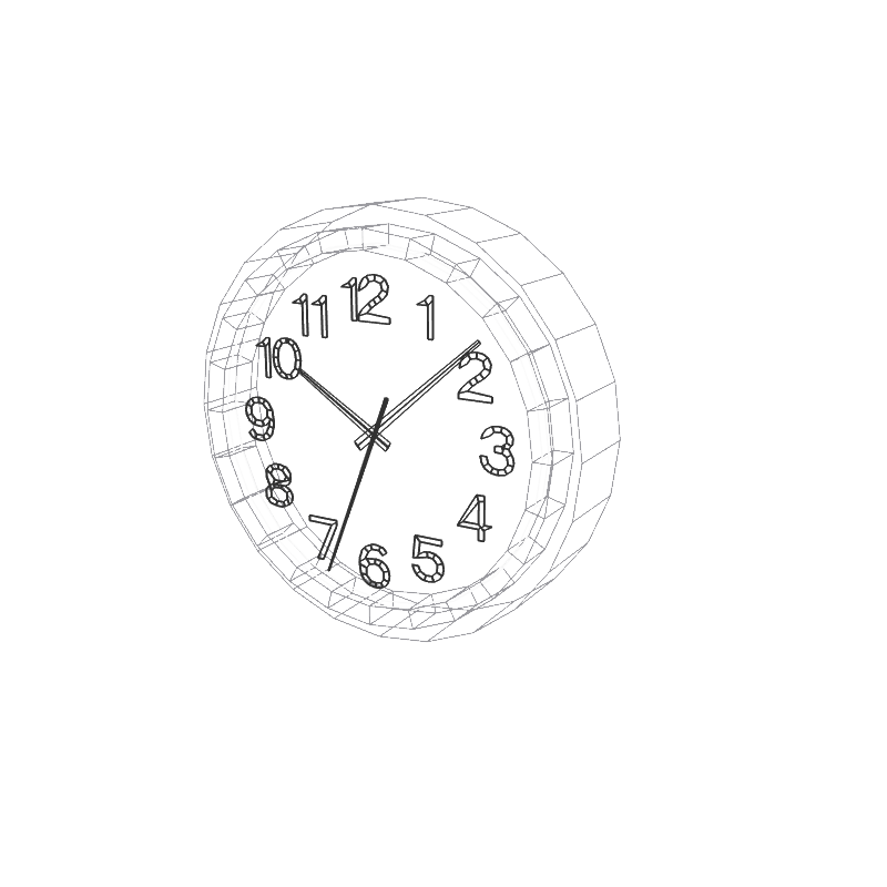 教室の時計MG01
