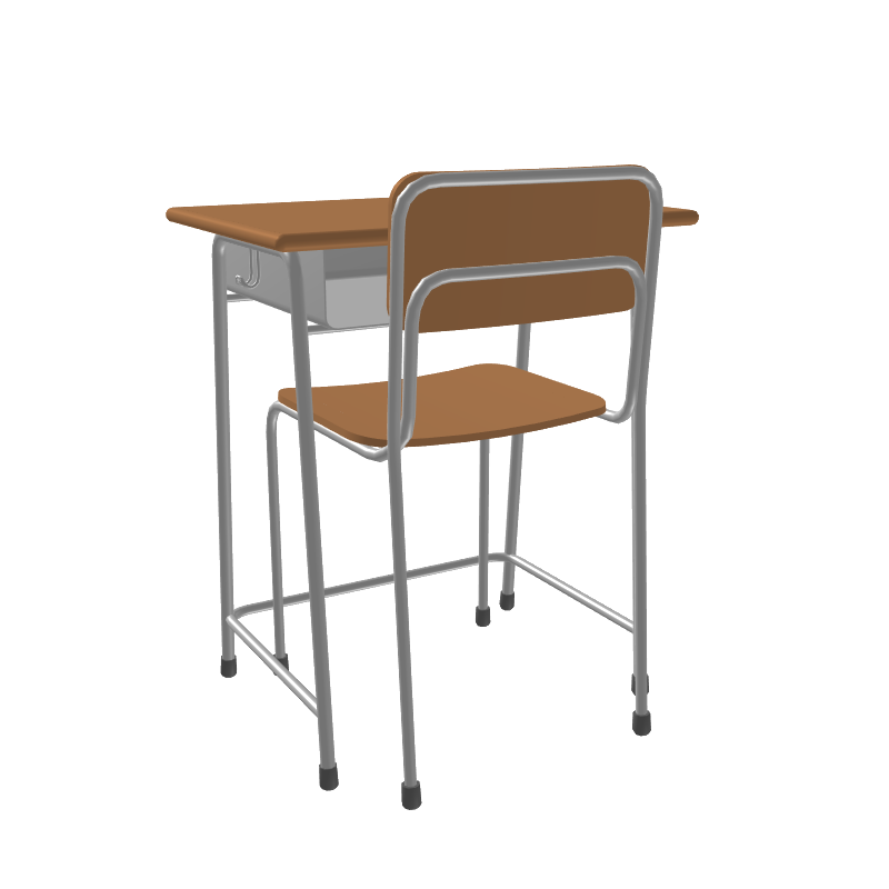学校・教室の机・椅子セットMG01