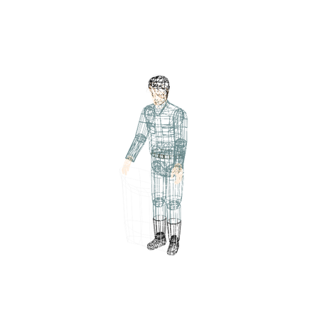 工事人物TA013