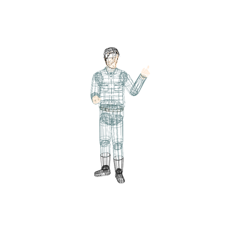 工事人物TA098